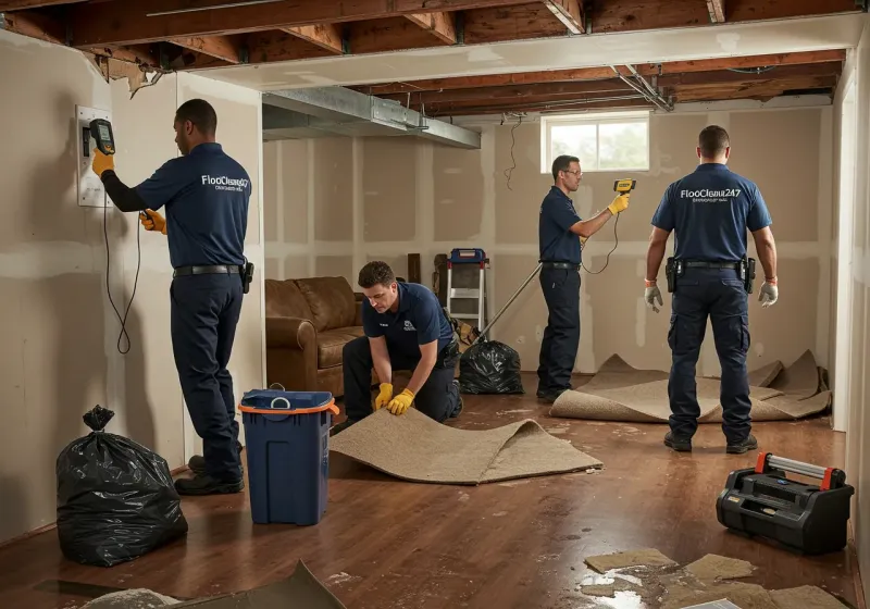 Flood DamageMaterial Assessment and Debris Removal process in Stanton, CA