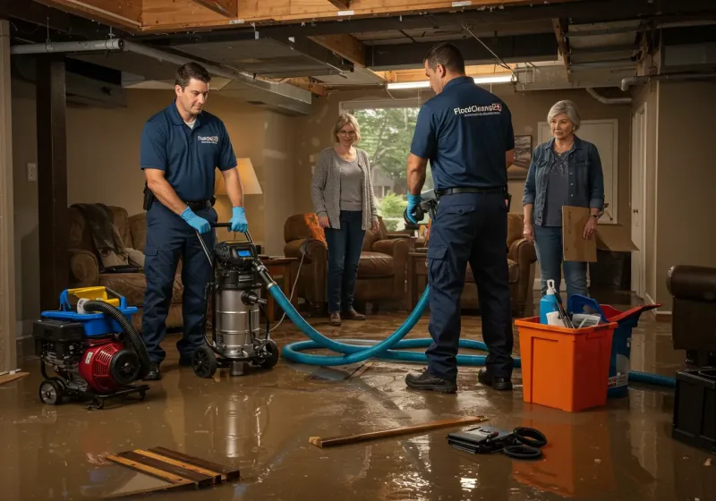 Basement Water Extraction and Removal Techniques process in Stanton, CA